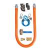 BK Resources 48in Gas Hose Connection Kit #3 - 1/2in Inner Diameter - BKG-GHC-5048-SCK9 