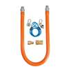 BK Resources 60in Gas Hose Connection Kit #2 - 1/2in Inner Diameter - BKG-GHC-5060-SCK2 