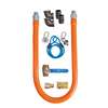 BK Resources 72in Gas Hose Connection Kit #9 - 1/2in Inner Diameter - BKG-GHC-5072-SCK9 