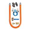 BK Resources 36in Gas Hose Connection Kit #9 - 3/4in Inner Diameter - BKG-GHC-7536-SCK9 