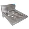 BK Resources 14"W ADA Compliant Hand Sink without Faucet - BKHS-ADA-D 