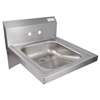 BK Resources 14"W ADA Compliant Hand Sink without Faucet - BKHS-ADA-S 