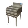 BK Resources UB4-21-LD24 24"Wx21-1/4"D Stainless Steel Underbar Liquor Bottle Display 