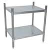 BK Resources 55"Wx24"Dx38"H Galvanized Steel Dry Storage Shelving Unit - VSU3-5524 