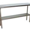 BK Resources 60"Wx18"D Stainless Steel Work Table - VTT-1860 