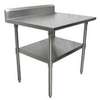 BK Resources 30"Wx24"D Stainless Steel Work Table - VTTR5-3024 