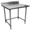BK Resources 24"Wx24"D Stainless Steel Open Base Work Table - VTTR5OB-2424 
