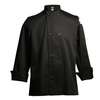 Chef Revival Black Long Sleeve Double Breasted Chef Jacket - L - J061BK-L 