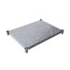 BK Resources VTS-3624 Galvanized Work Table Undershelf for 36"W x 24"D Work Table 
