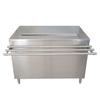 BK Resources US-3048C-S 48"Wx30"D Stainless Steel Cashier-Serve Counter with Door 
