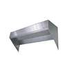 Captive-Aire Systems, Inc. 8ft BD-2 Series Stainless Steel Low Proximity Hood - 3036BD-2-6 - 8 