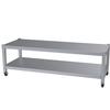 Garland A4528802 Equipment Stand 72in W Open Base with Shelf 