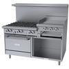 Garland G60-6R24RS G Starfire Pro Series Restaurant Gas Range 60in 