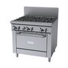 Garland GF36-6R GF Starfire Pro Series Restaurant Gas Range 36in 