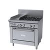 Garland GFE36-4G12R GFE Starfire Pro Series Restaurant Gas Range 36in 