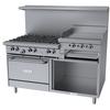 Garland U60-6R24RS U Series Restaurant Gas Range 60in 