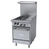 Garland G24-2G12L G Starfire Pro Series Gas Restaurant Range 24in 