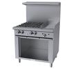 Garland G36-4G12S G Starfire Pro Series Gas Restaurant Range 36in 
