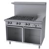 Garland G48-6G12SS G Starfire Pro Series Gas Restaurant Range 48in 