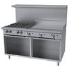 Garland U60-4G36SS U Series Restaurant Gas Range 60in 