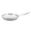 Winco 10in Tri-Gen Natural Finish Stainless Steel Fry Pan - TGFP-10 