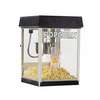 Global Solutions by Nemco 4oz Tempered Glass Popcorn Popper with Removeable Kettle - GS1504 
