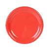 Thunder Group 6.5in Diameter Orange Wide Rim Melamine Plate - 1dz - CR006RD 