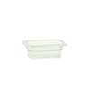 Thunder Group 1/9 Size Clear Polycarbonate Food Pan 2-1/2in Depth - PLPA8192 