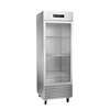 Fagor Refrigeration 28in Stainless Steel Glass Door Reach-In Refrigerator - QVR-1G-N 