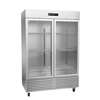 Fagor Refrigeration 56in Stainless Steel Glass Door Reach-In Refrigerator - QVR-2G-N 
