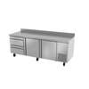 Fagor Refrigeration 93in Stainless Steel Worktop Two Drawer Refrigerator - SWR-93-D2 