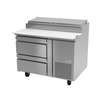 Fagor Refrigeration 46in Refrigerated Pizza Prep Table With Two Drawers - FPT-46-D2 