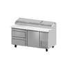 Fagor Refrigeration 68in Refrigerated Pizza Prep Table With Two Drawers - FPT-67-D2 