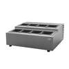 Fagor Refrigeration 28in Refrigerated Countertop Pan Rail With Digital Controller - CPR-8 