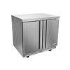 Fagor Refrigeration 36in Stainless Steel Two Section Undercounter Refrigerator - FUR-36-N 