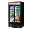 True 39.5in Two Section Refrigerated Merchandiser With 8 Shelves - GDM-33-HC-LD 
