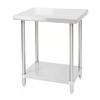 Falcon Food Service WT-2430 24in x 30in Stainless Steel 18 Gauge Worktable 