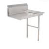 Falcon Food Service 30inx36in 16 Gauge Stainless Steel Left Side Clean dishtable - DTCL3036 