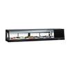Turbo Air 71in Black Refrigerated 2.3cuft Capacity Sushi Case - SAS-70R-N 