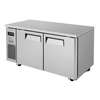 Turbo Air J Series 59in Two-Section Undercounter Refrigerator/Freezer - JURF-60-N 