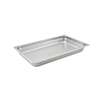 Winco Full Size Heavy Weight 1-1/4in Stainless Steel Steam Pan - SPJH-101 