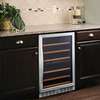 Eurodib Undercounter Dual Temperature Zone Urban Wine Cabinet - USF54D 