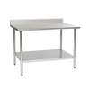 Eagle Group BlendPort DeluxeSeries 48x30 16 Gauge Stainless Worktable - BPT-3048EB-BS 