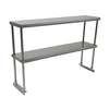 Eagle Group BlendPoint 48x18 18 Gauge Stainless Double Overshelf - BPDOS-1848 