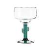 Libbey 3620JS 16oz Stemmed Cactus Margarita Glass - 1dz 