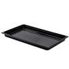 Cambro 12in x 20in Rectangular Polycarbonate Display Tray - Black - DT1220CW110 