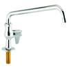 T&S Brass Deck Mount Faucet with 12in Swing Spout & Lever Handle - 5F-1SLX12 