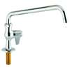 T&S Brass Deck Mount Faucet with 12in Swing Spout & Lever Handle - 5F-1SLX12A 