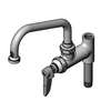 T&S Brass Add-On Faucet with 6in Swing Spout & Ceramic Cartridge - B-0155-CR 