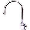 T&S Brass 9-1/16in Wall Mount Swivel Gooseneck Faucet w/2.2 GPM Aerator - B-0527 